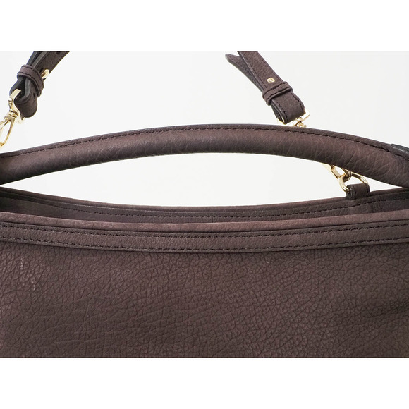Burberry 2WAY One Shoulder Hobo Bag Leather Brown - Picture 8 of 12